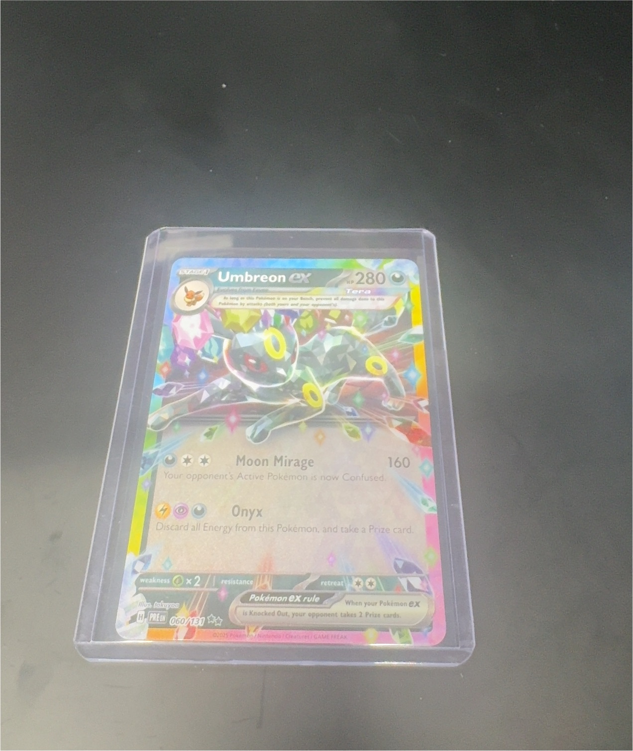 2025 Pokémon #060 Umbreon ex — front