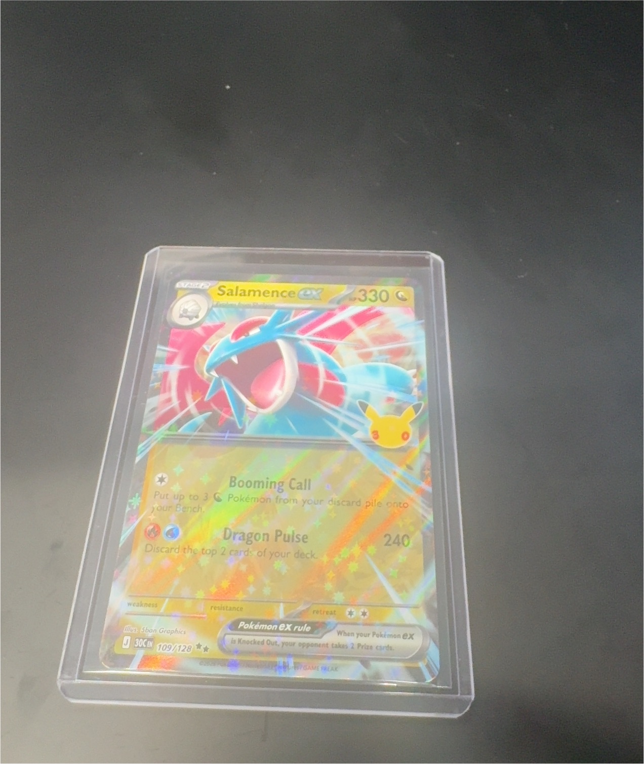 2026 Pokémon #109 Salamence ex — front