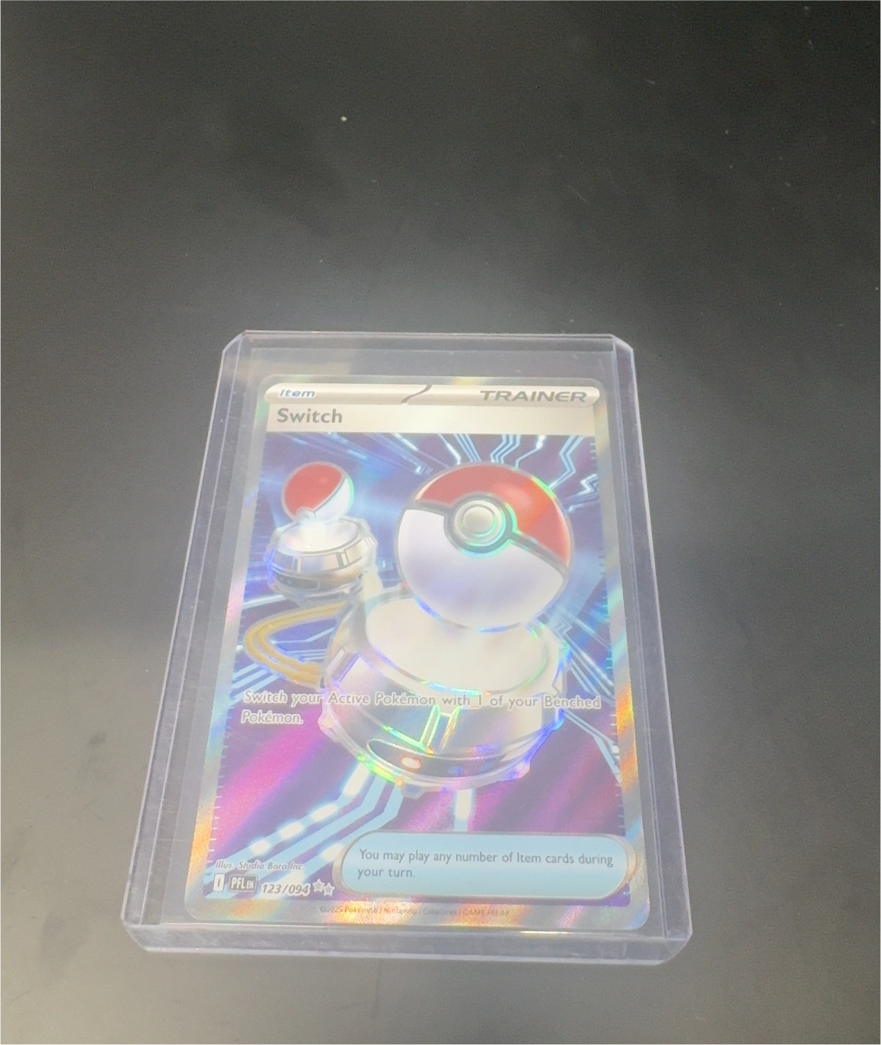2025 Pokémon Mega Evolution—Phantasmal Flames #123 Switch — front