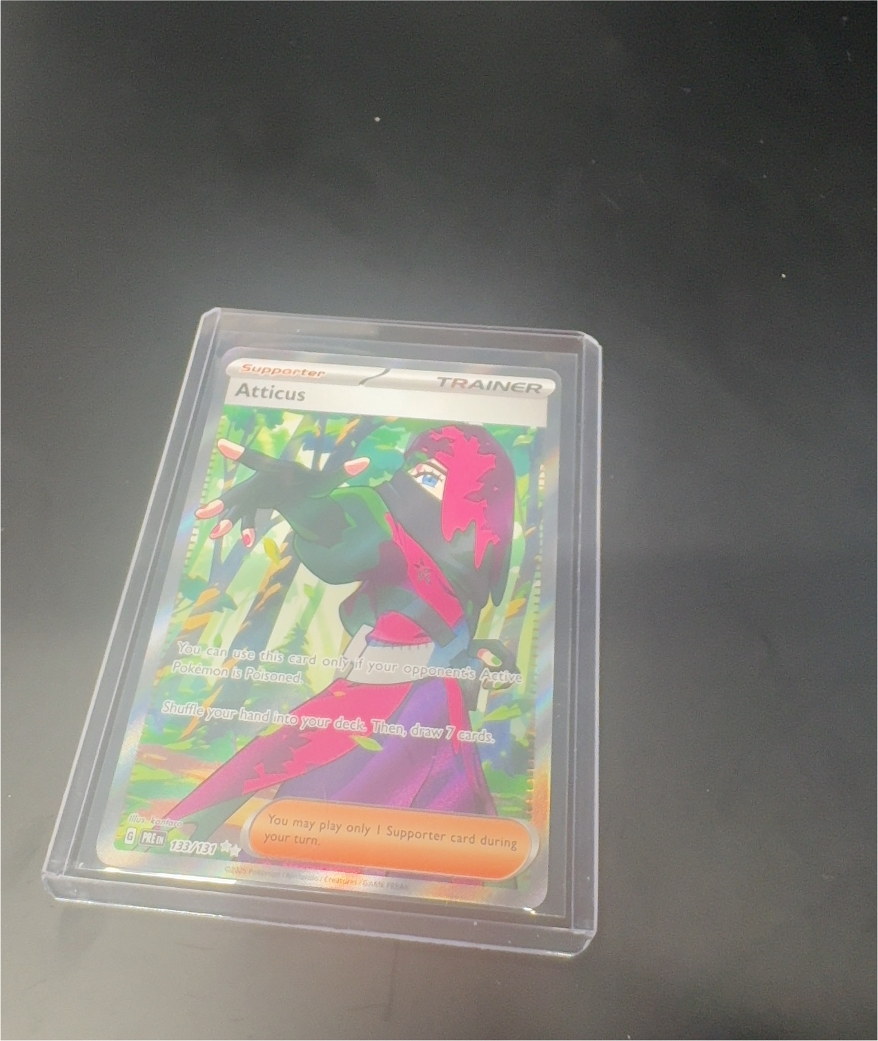 2025 Pokémon Destined Rivals #133 Atticus — front