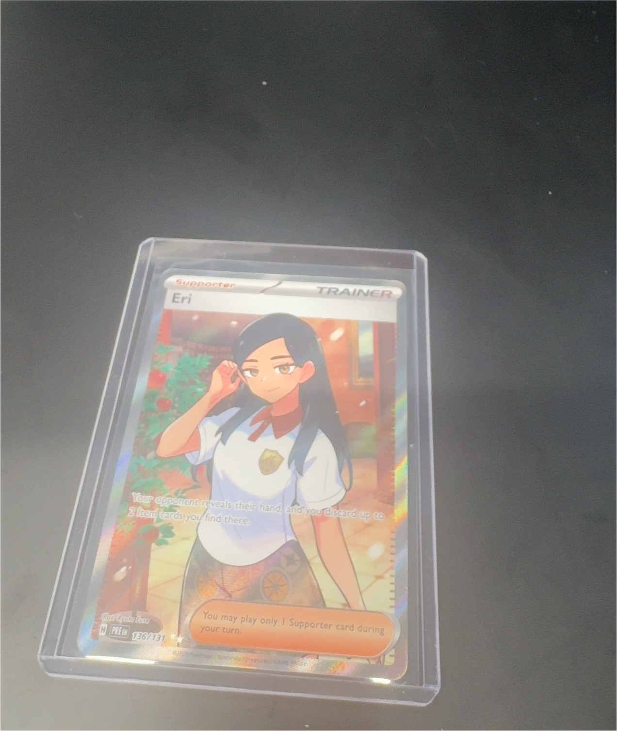 2025 Pokémon Prismatic Evolutions #136 Eri — front