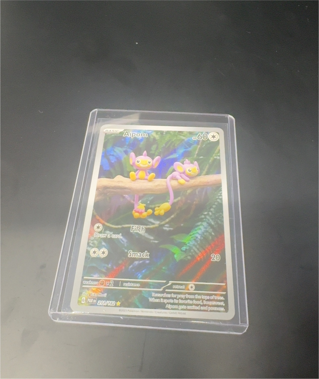 2023 Pokémon #211 Aipom — front
