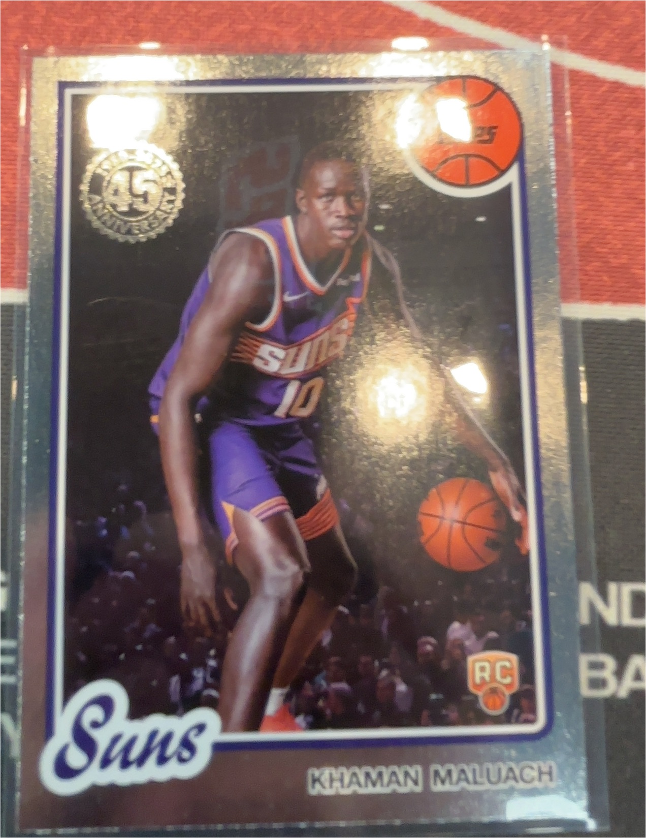 2025 Panini Instant NBA Draft Night Khaman Maluach — front