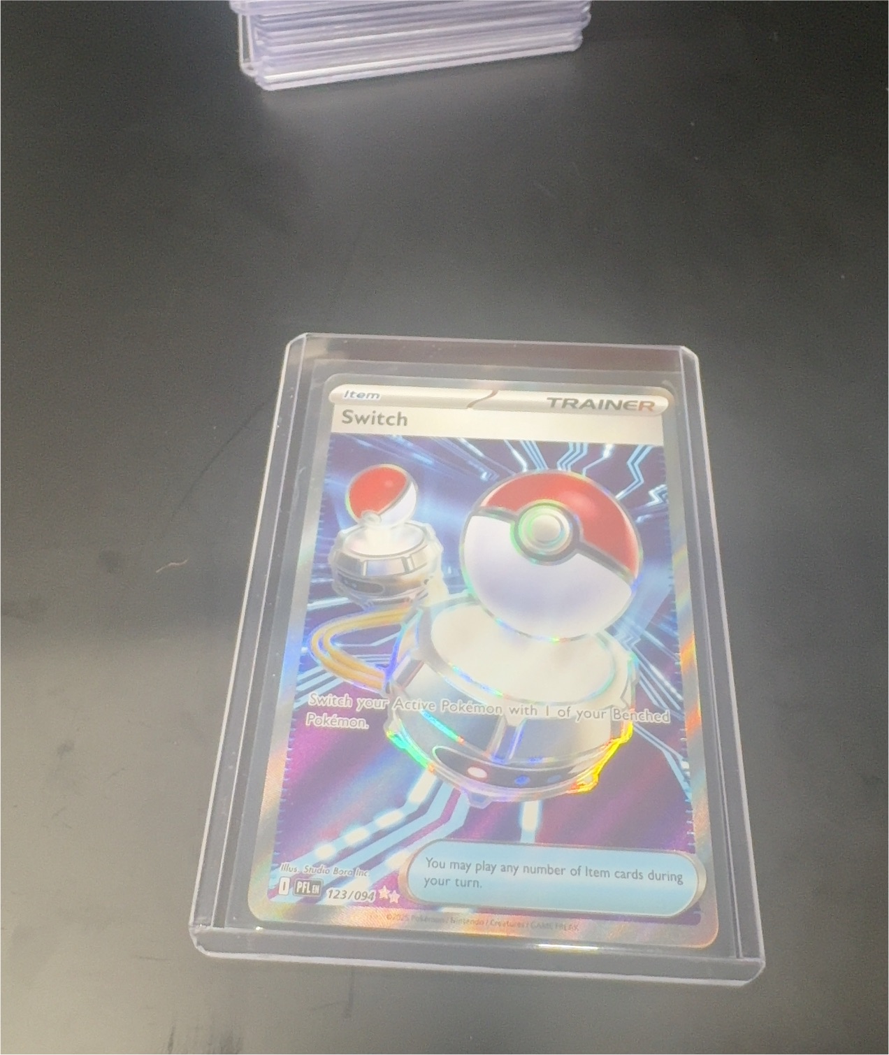 2025 Pokémon Mega Evolution—Phantasmal Flames #123 Switch — front