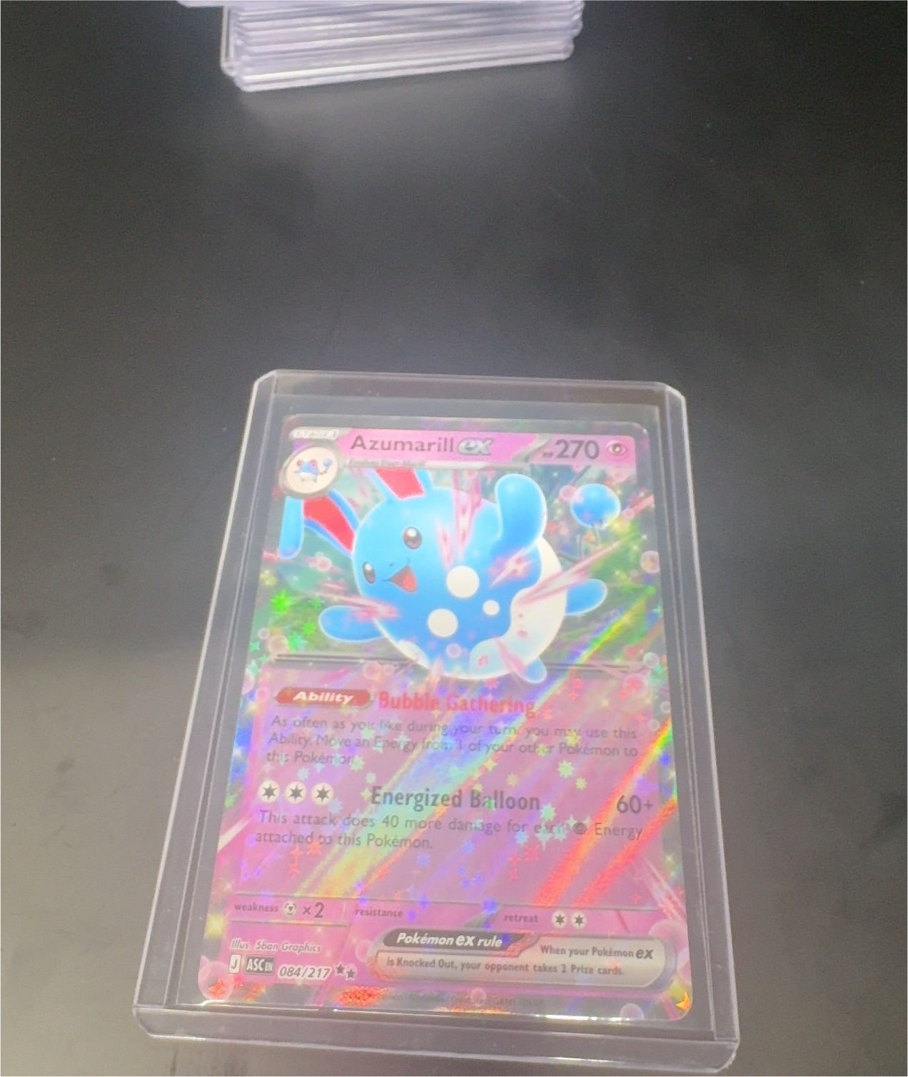 2026 Pokémon #084 Azumarill ex — front