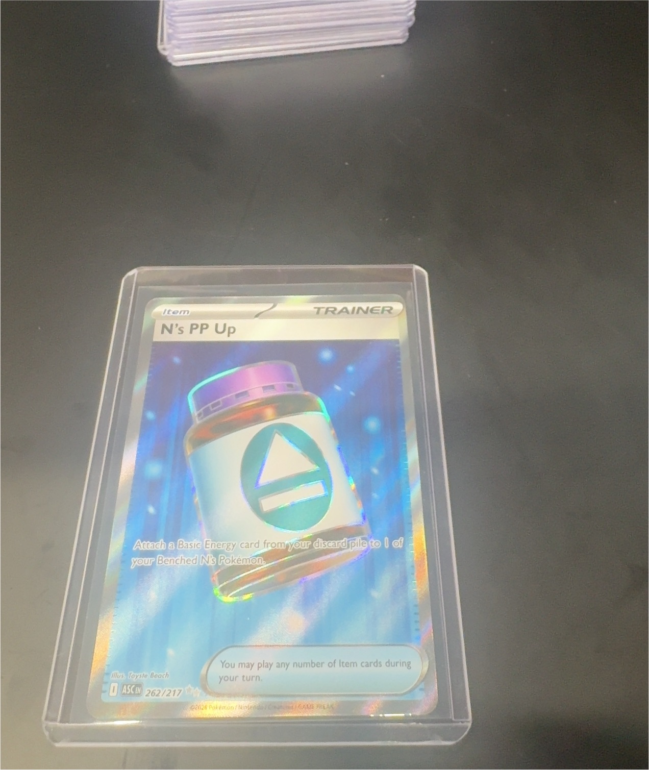 2025 Pokémon #262 N's PP Up — front
