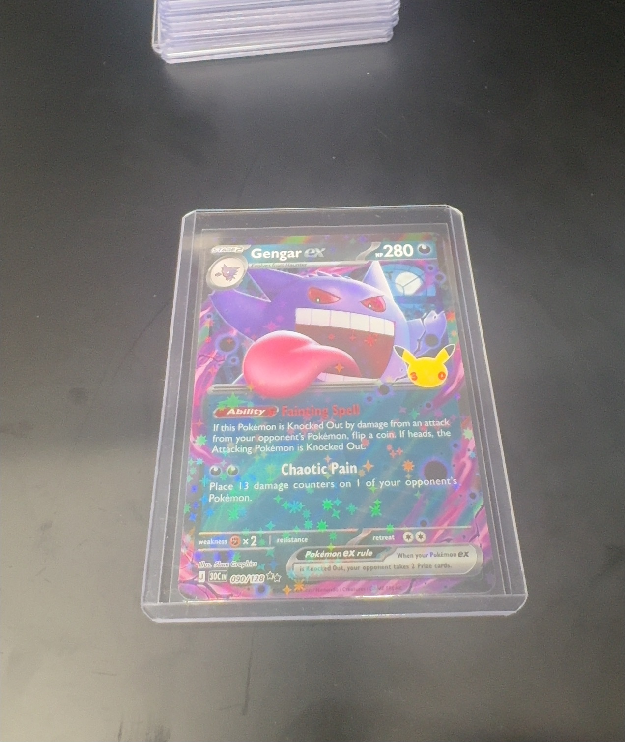 2026 Pokémon #090 Gengar ex — front