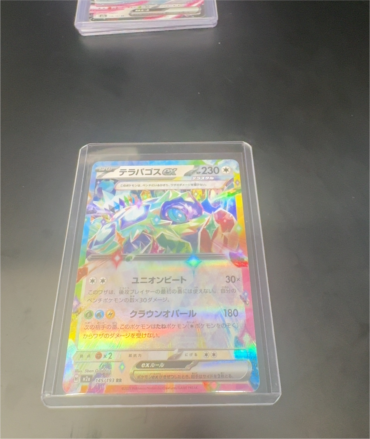 2025 Pokémon #145 Terapagos ex — front