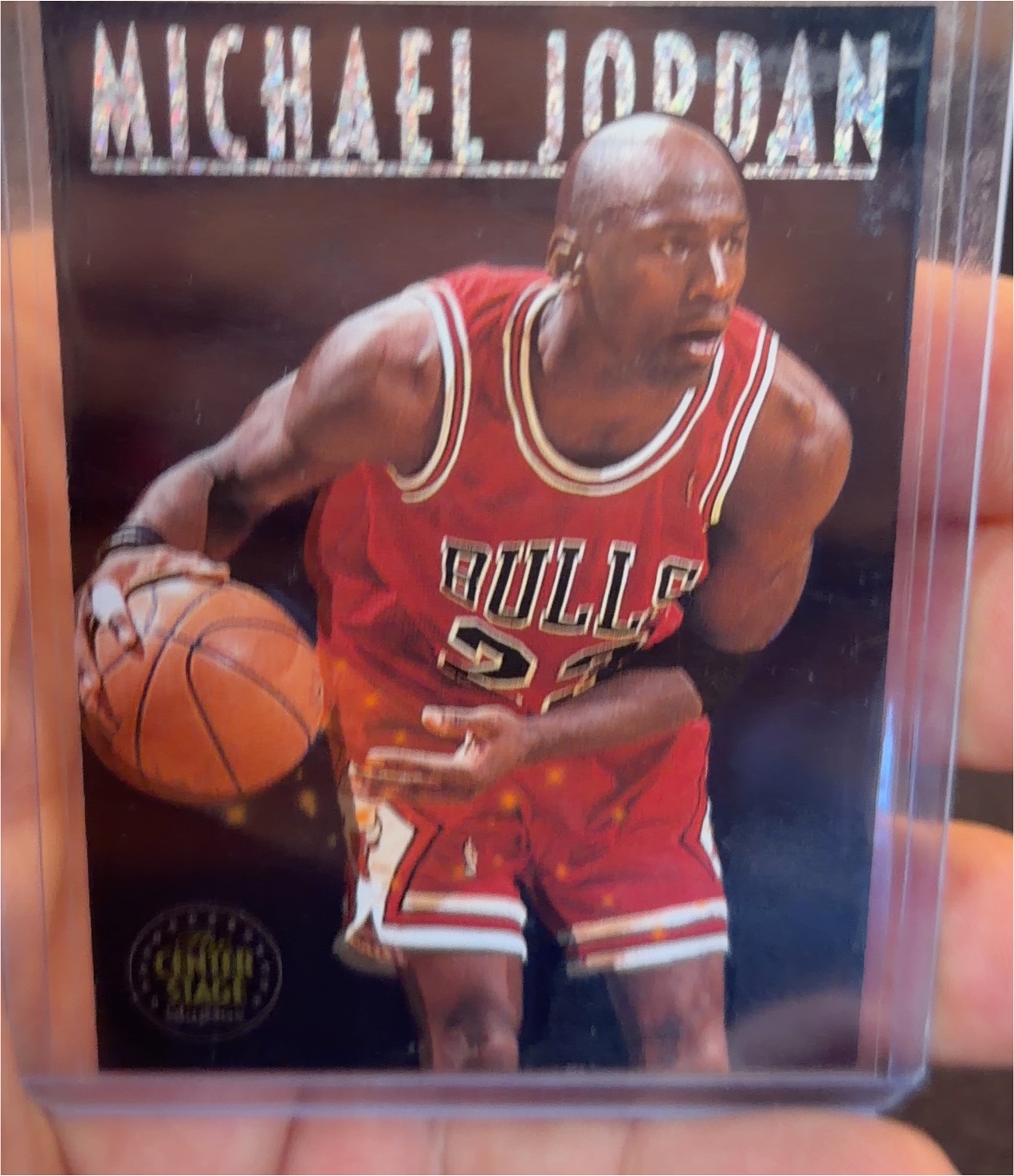1995 Fleer Ultra #1 Michael Jordan — front