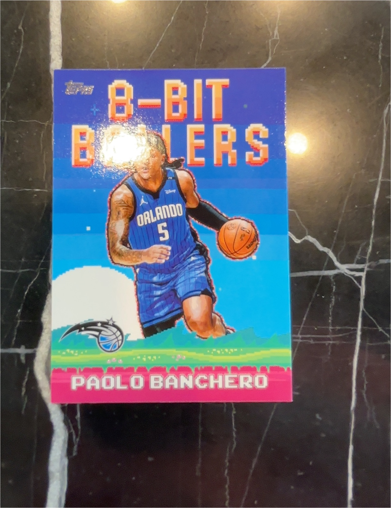 2022-23 Topps Chrome 8-Bit Ballers #8B-8 Paolo Banchero — front