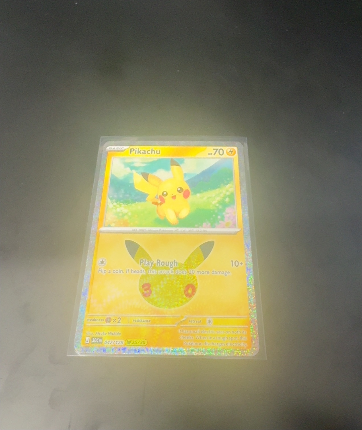 2025 Pokémon Pikachu #047 — front