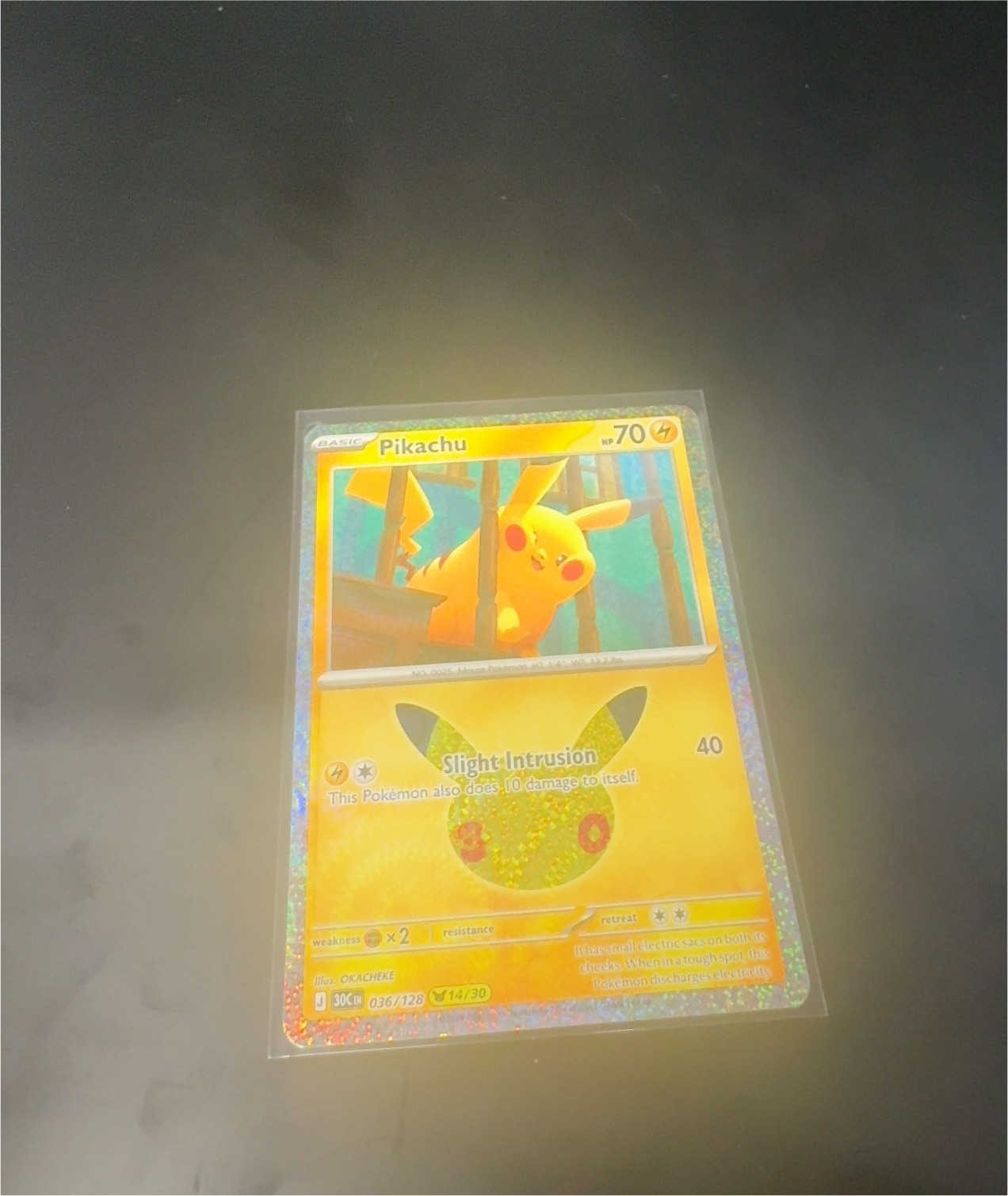 2023 Pokémon TCG Classic #036 Pikachu — front