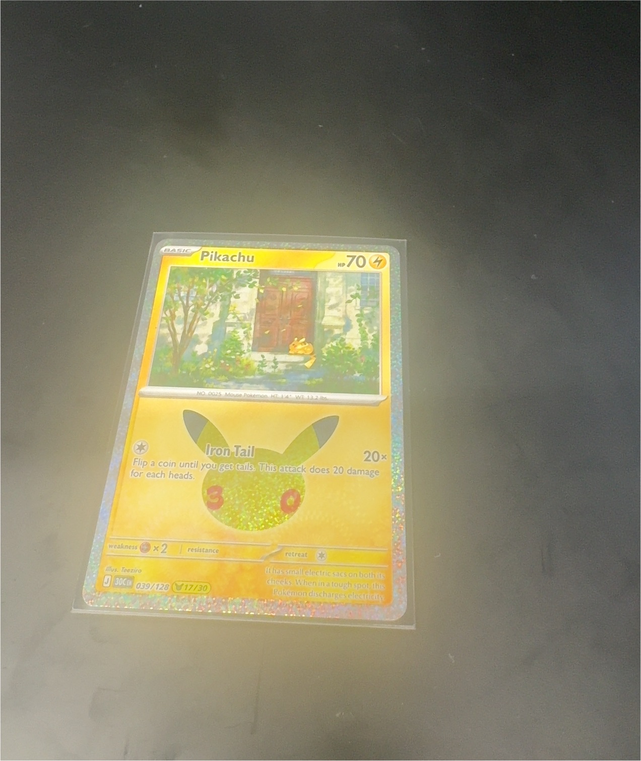 2026 Pokémon 30th Anniversary #039 Pikachu — front