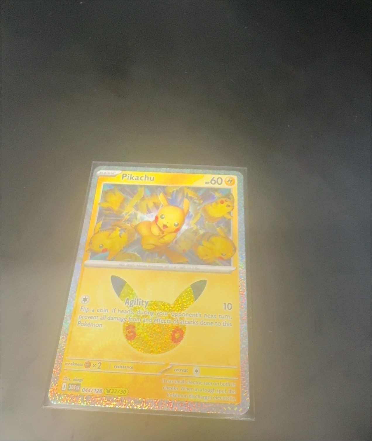 2026 Pokémon 30th Anniversary #044 Pikachu — front