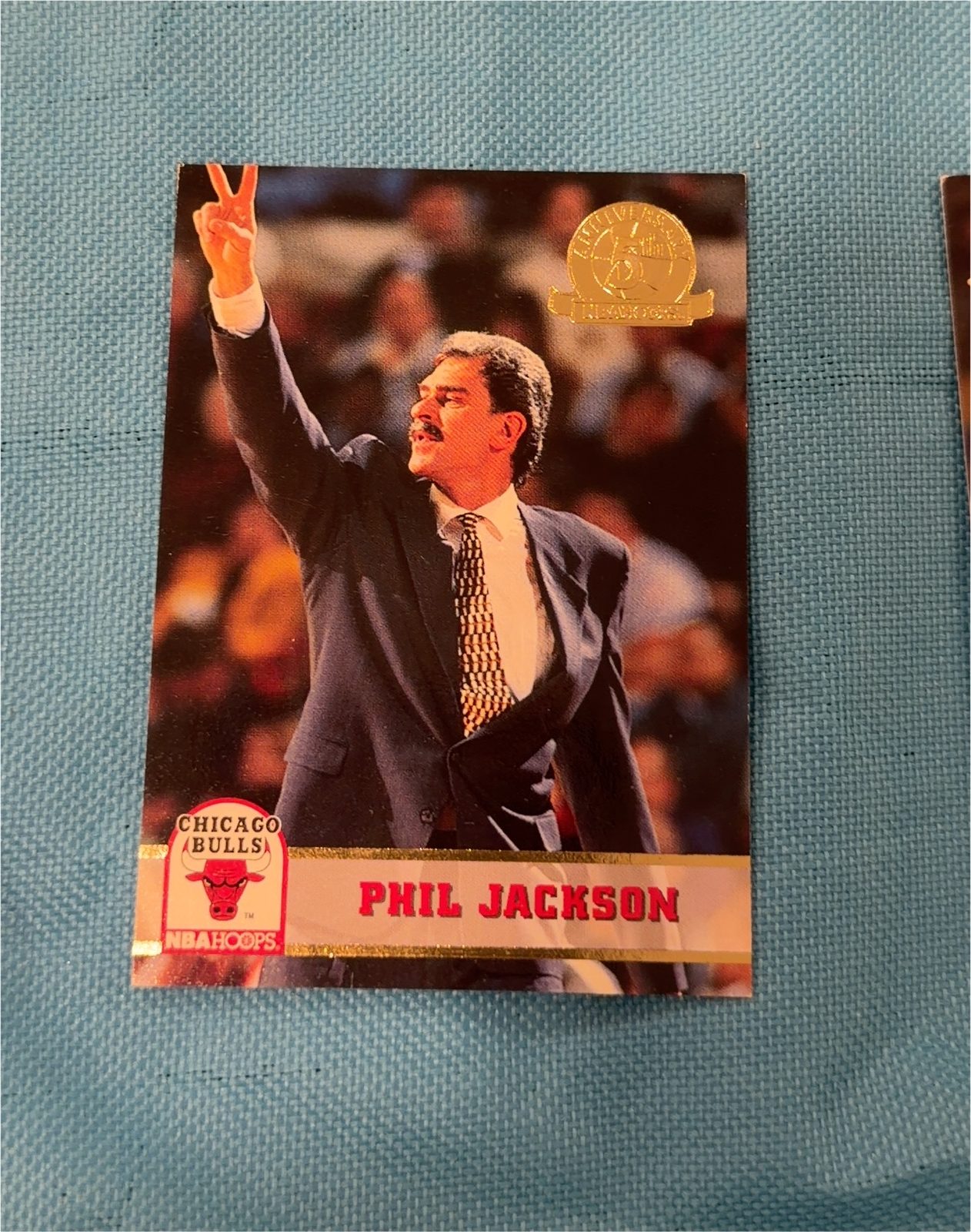 1990-91 NBA Hoops #353 Phil Jackson — front