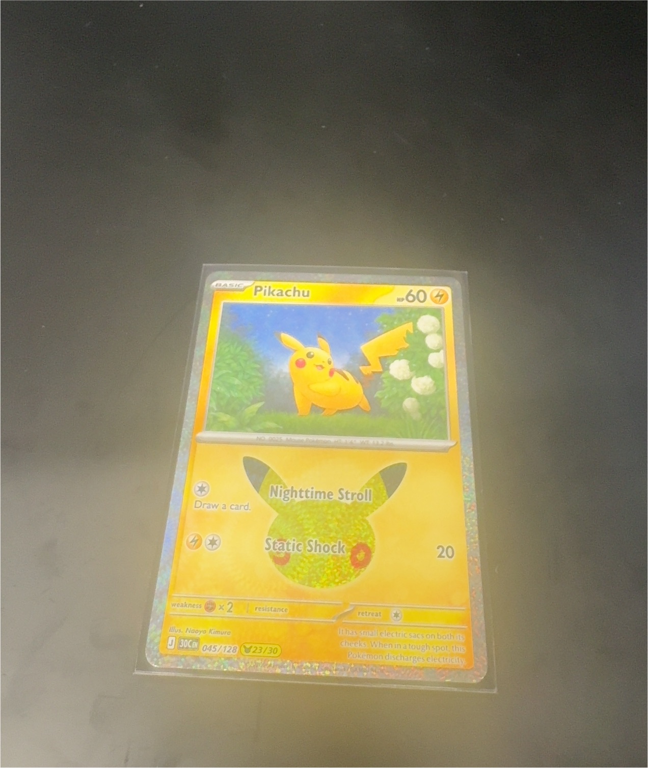 2025 Pokémon Mega Evolution—Phantasmal Flames #045 Pikachu — front
