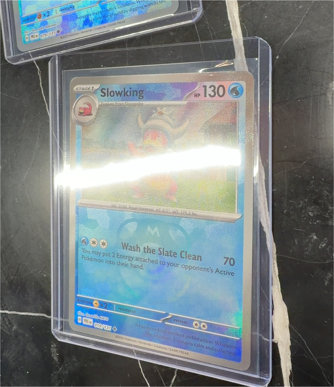 2025 Pokémon Slowking #019 — front