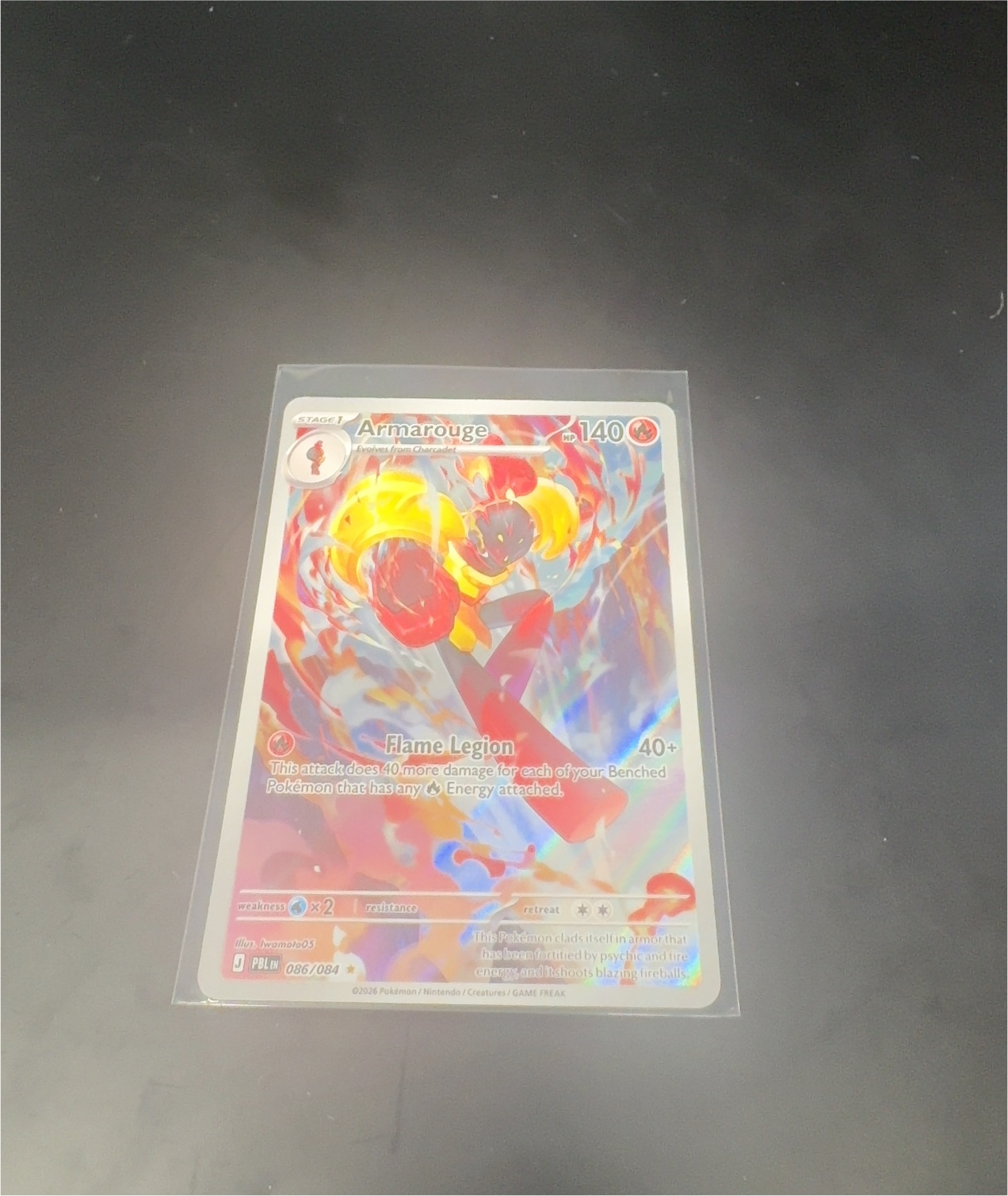 2026 Pokémon #086 Armarouge — front