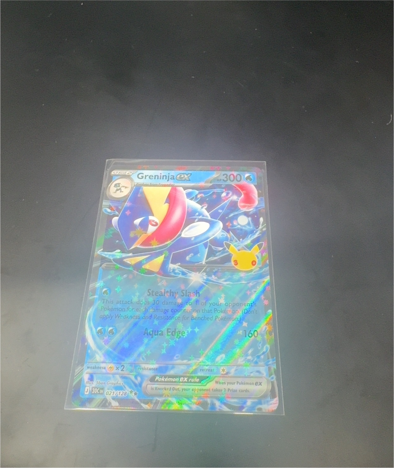 2025 Pokémon Greninja ex #021 — front