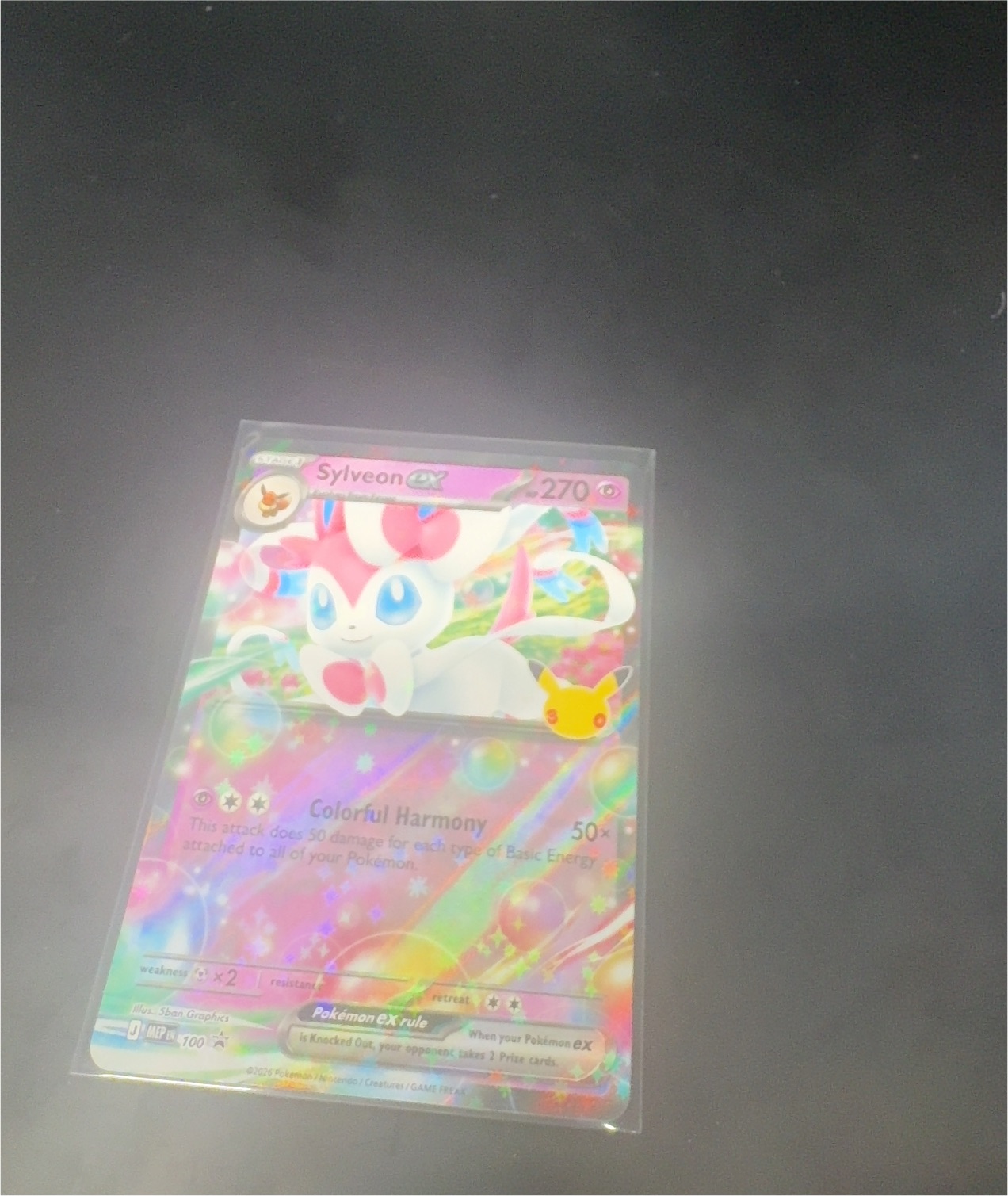 2026 Pokémon #100 Sylveon ex — front