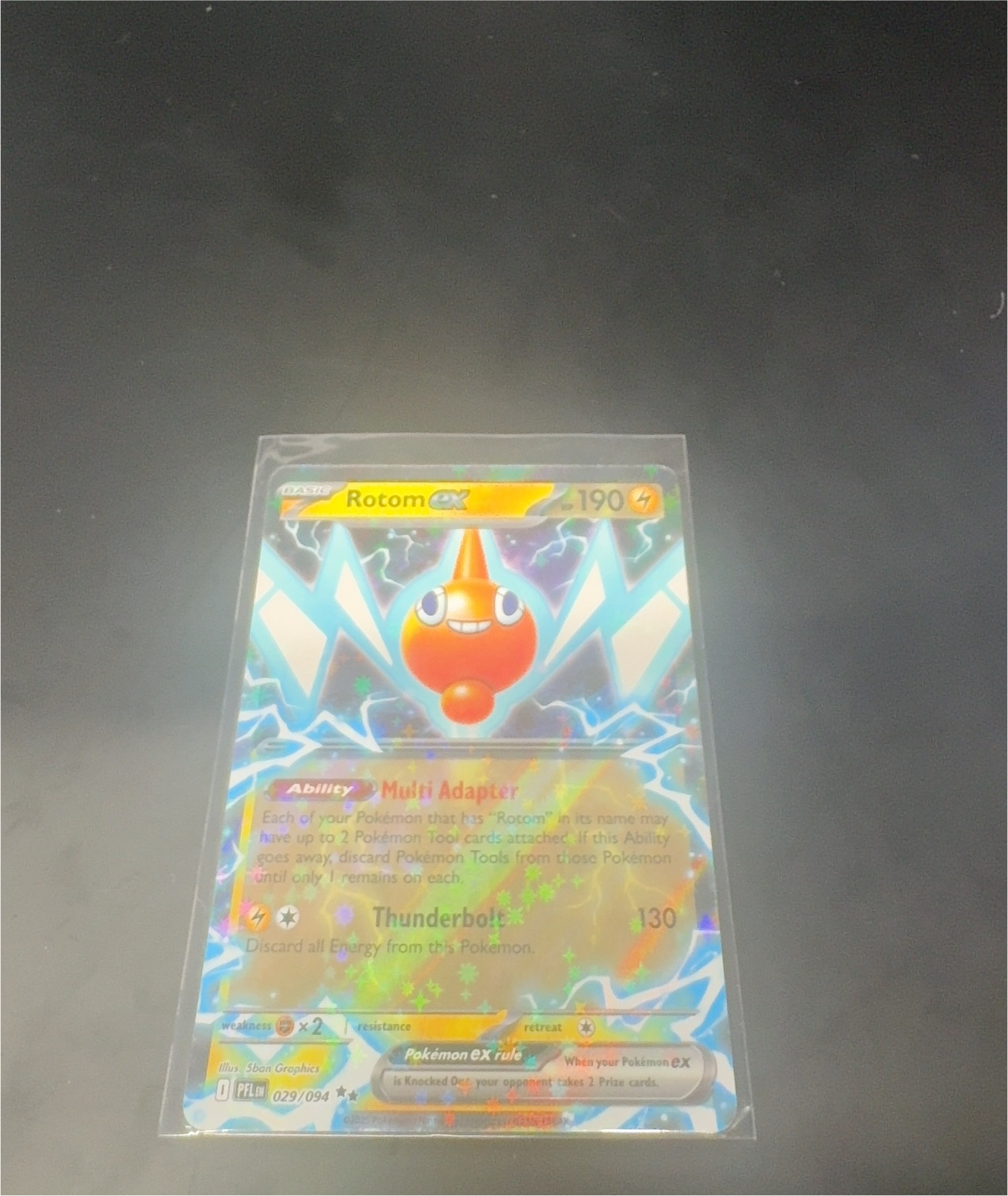 2025 Pokémon Mega Evolution—Phantasmal Flames #029 Rotom ex — front