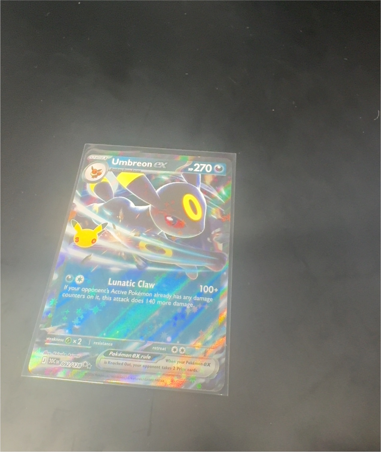 2026 Pokémon #092 Umbreon ex — front