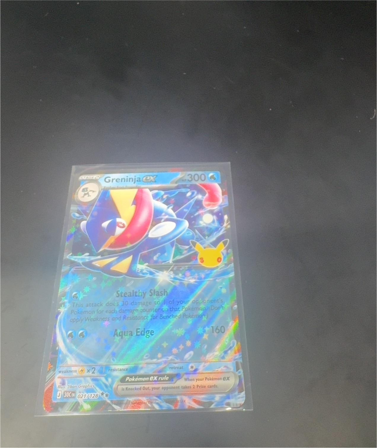 2024 Pokémon #021 Greninja ex — front