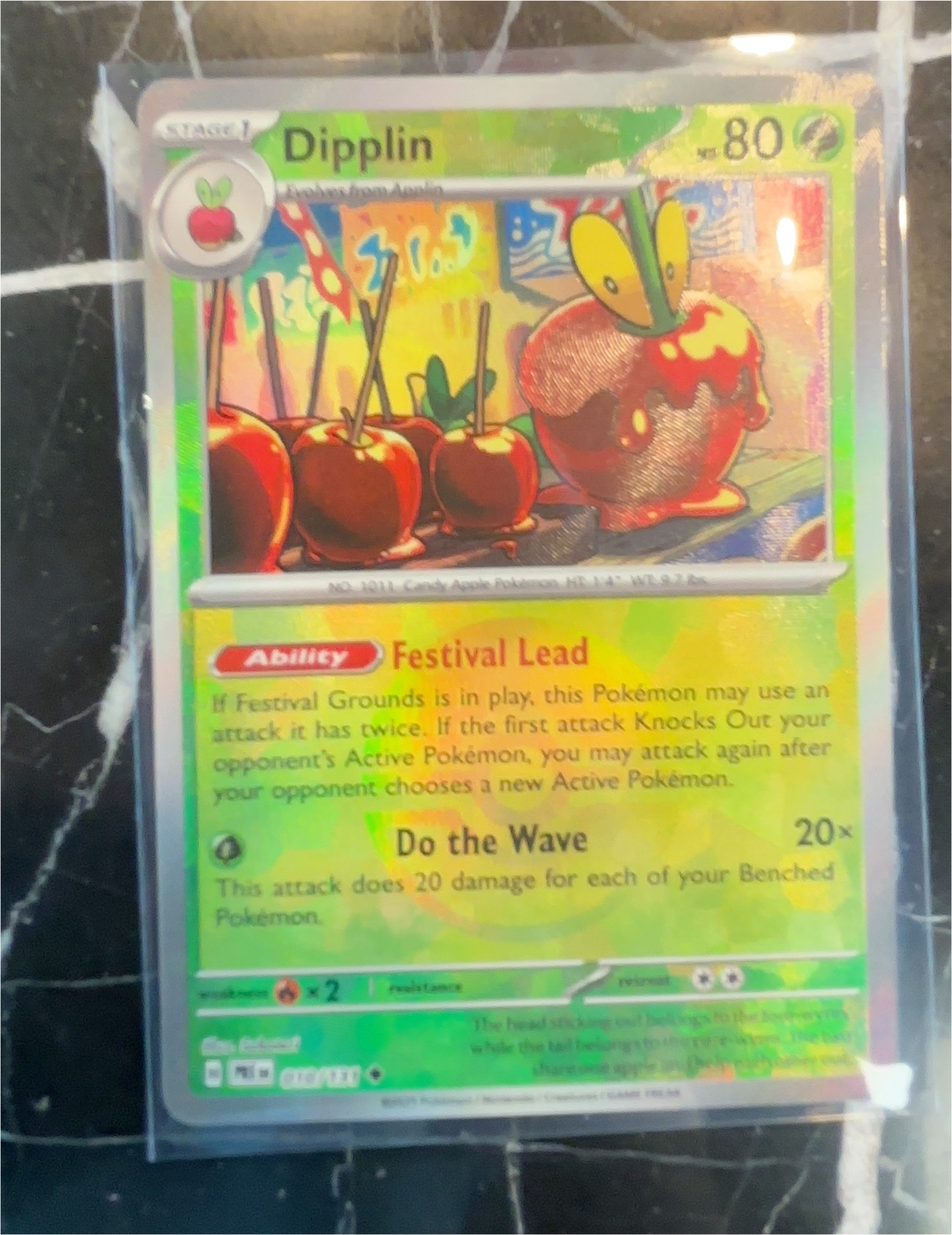 2024 Pokémon Twilight Masquerade #018 Dipplin — front