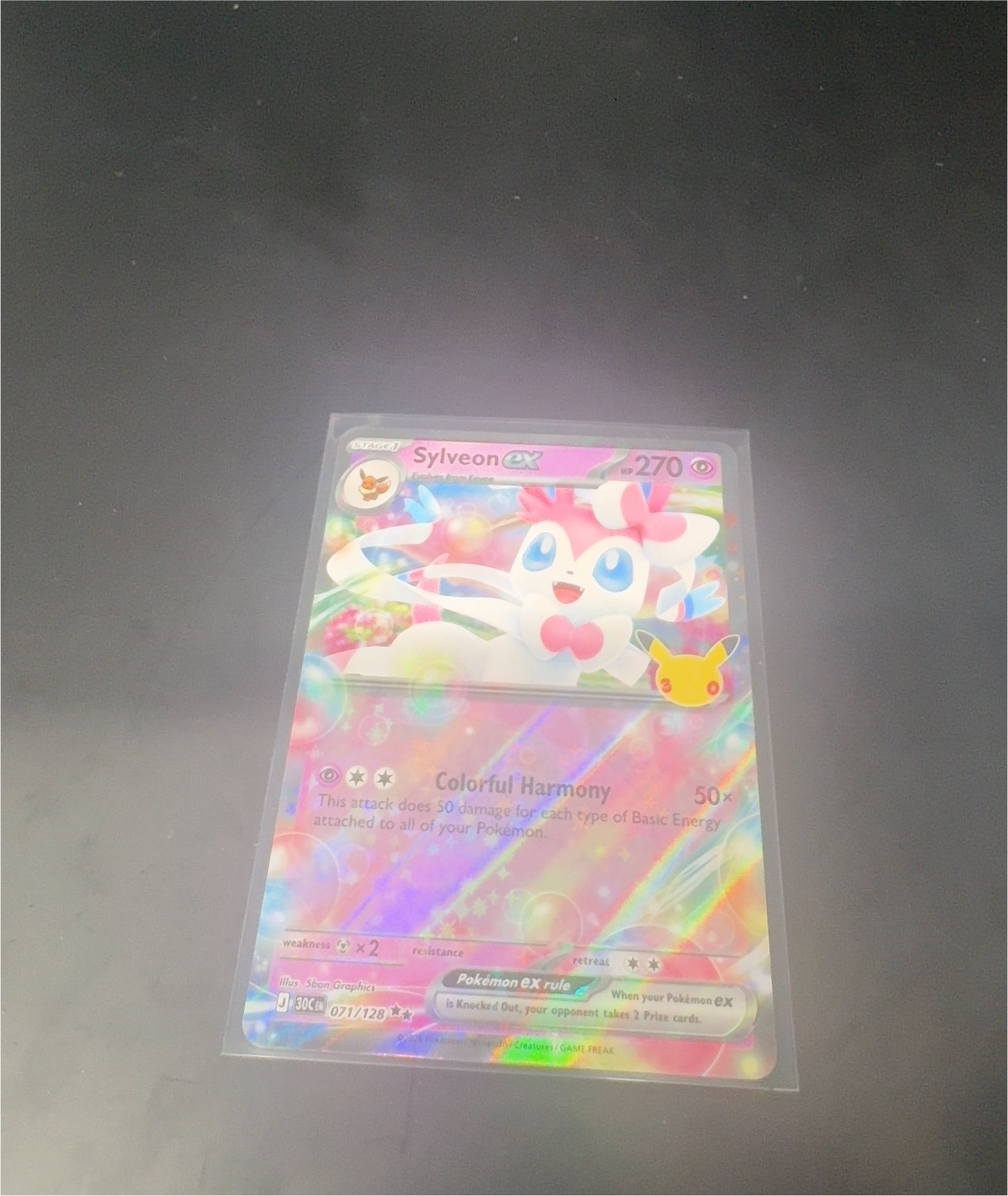 2026 Pokémon Perfect Order #071 Sylveon ex — front