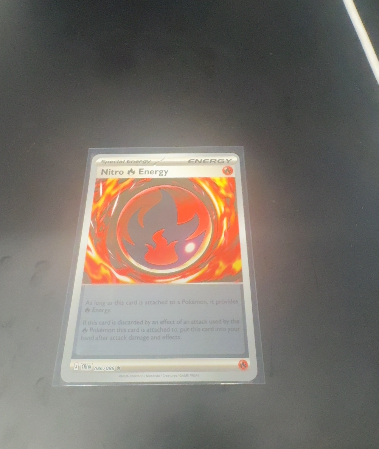 2026 Pokémon #086 Nitro Energy — front
