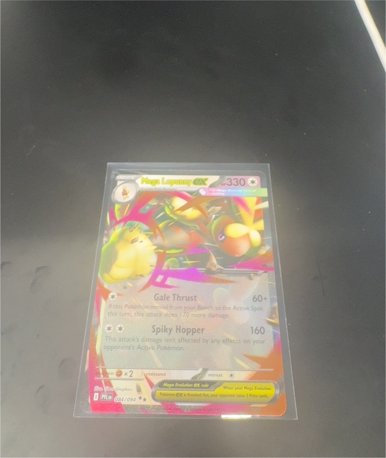 2026 Pokémon #084 Mega Lopunny ex — front