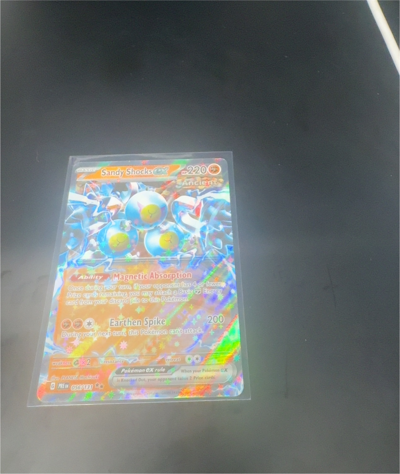 2023 Pokémon #056 Sandy Shocks ex — front