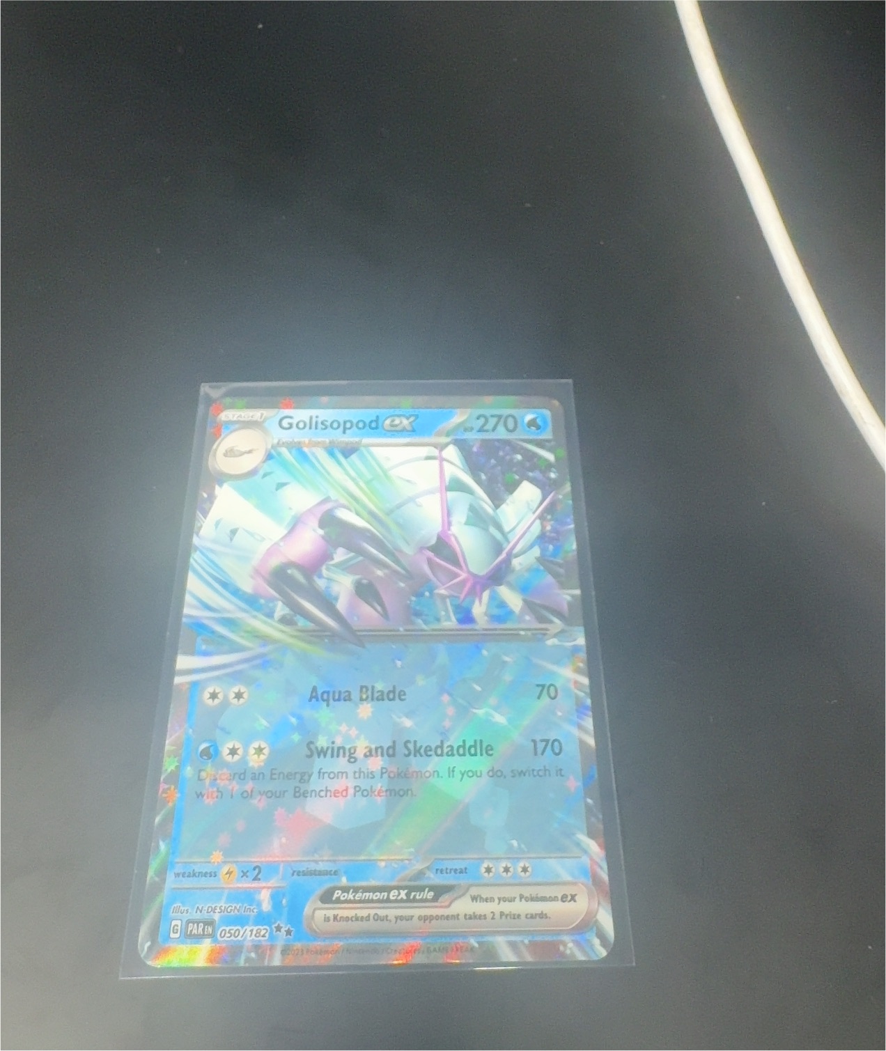 2023 Pokémon #050 Golisopod ex — front