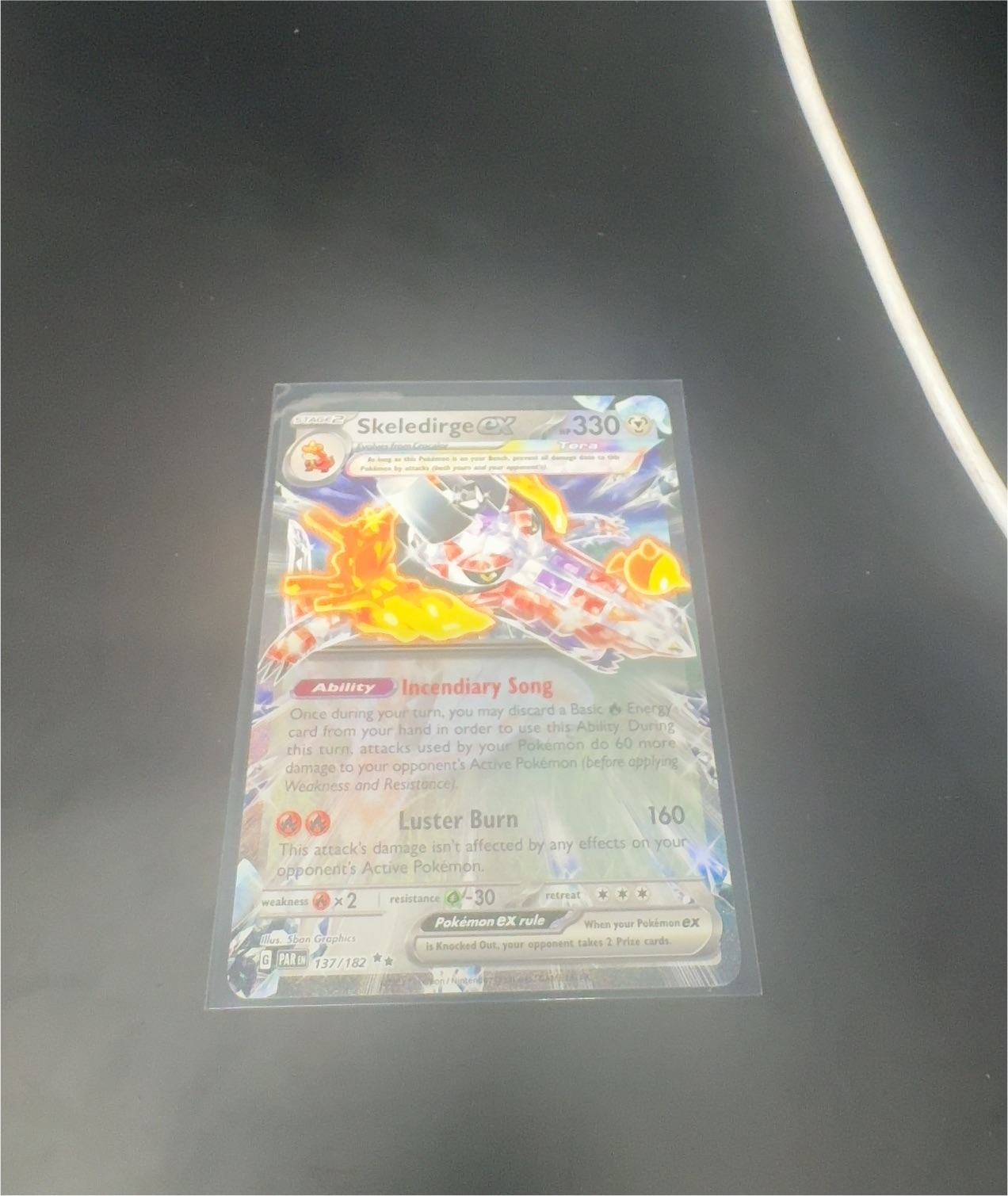 2023 Pokémon #137 Skeledirge ex — front