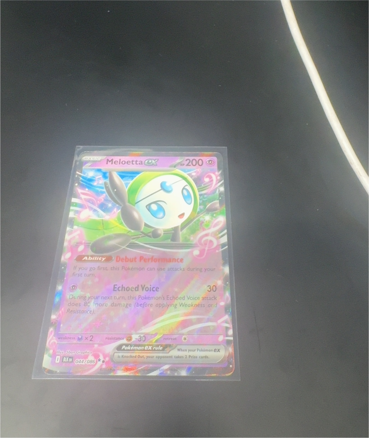 2025 Pokémon #044 Meloetta ex — front