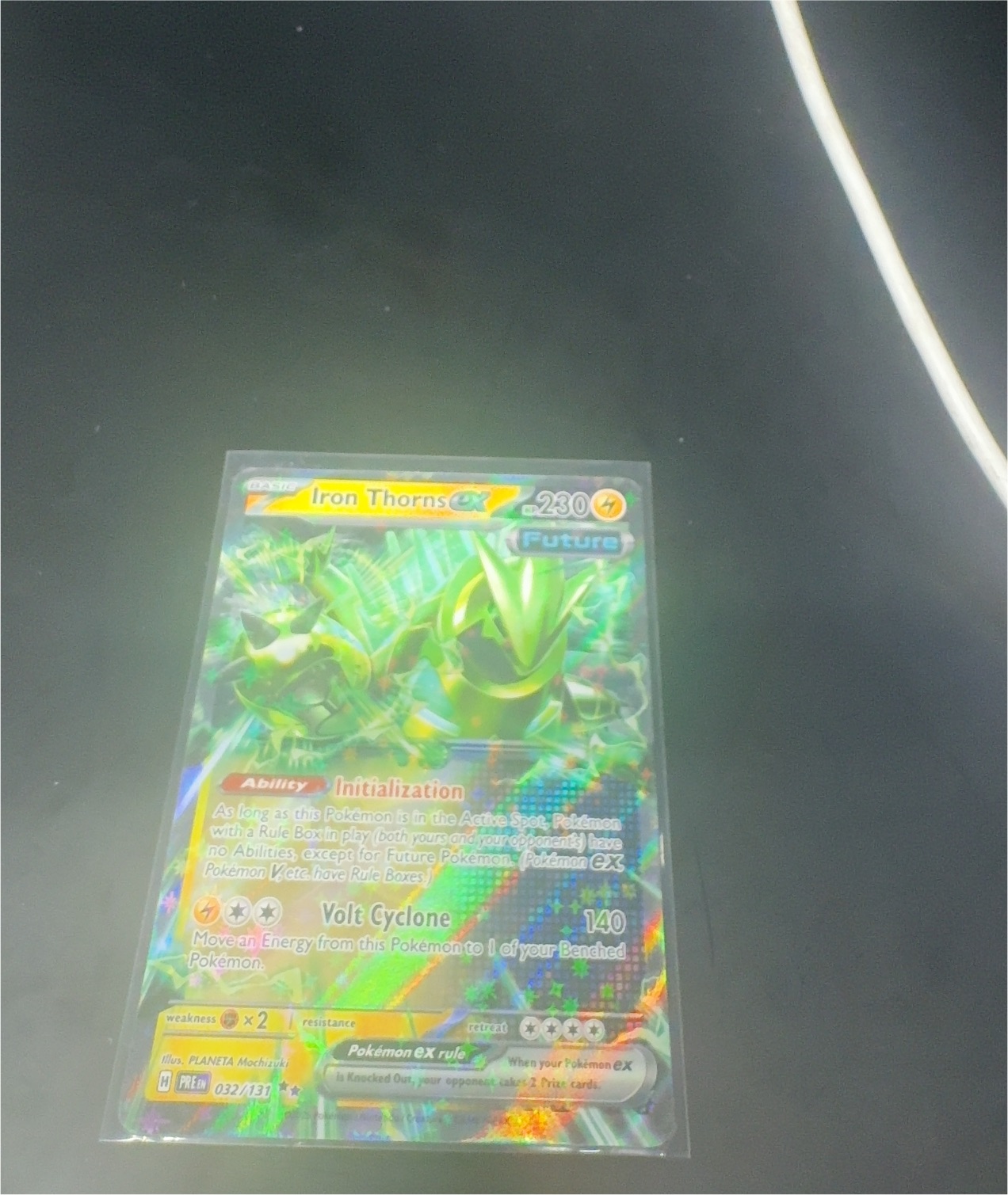 2025 Pokémon #032 Iron Thorns ex — front