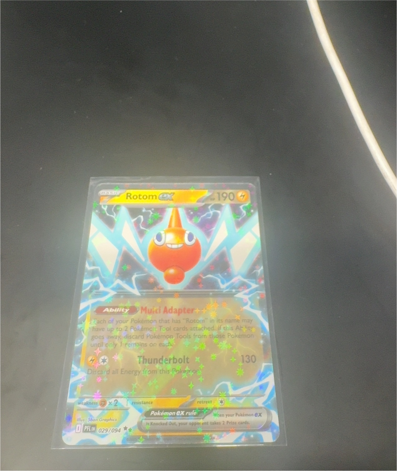 2025 Pokémon Mega Evolution #029 Rotom ex — front