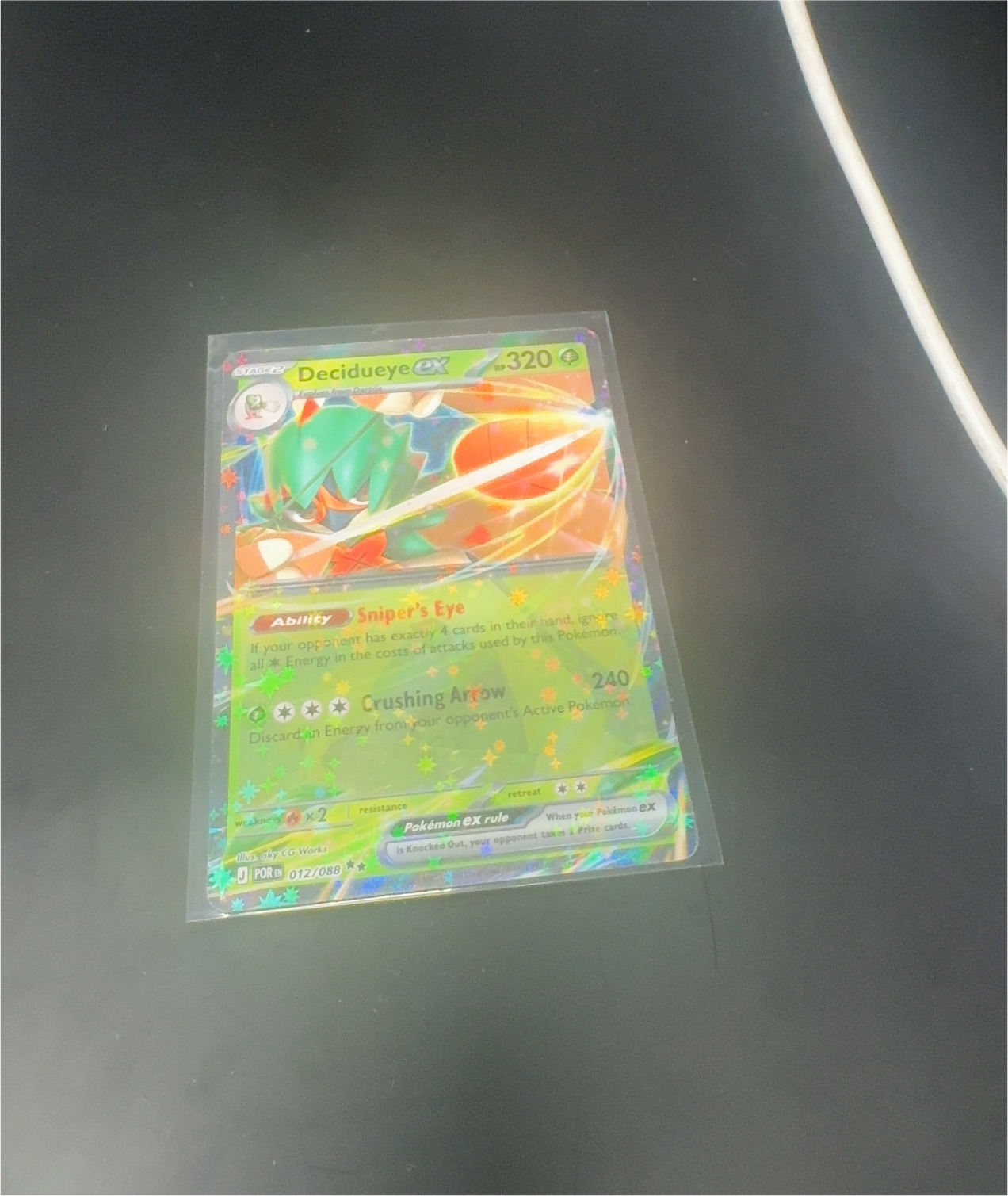 2023 Pokémon Decidueye ex #012 — front