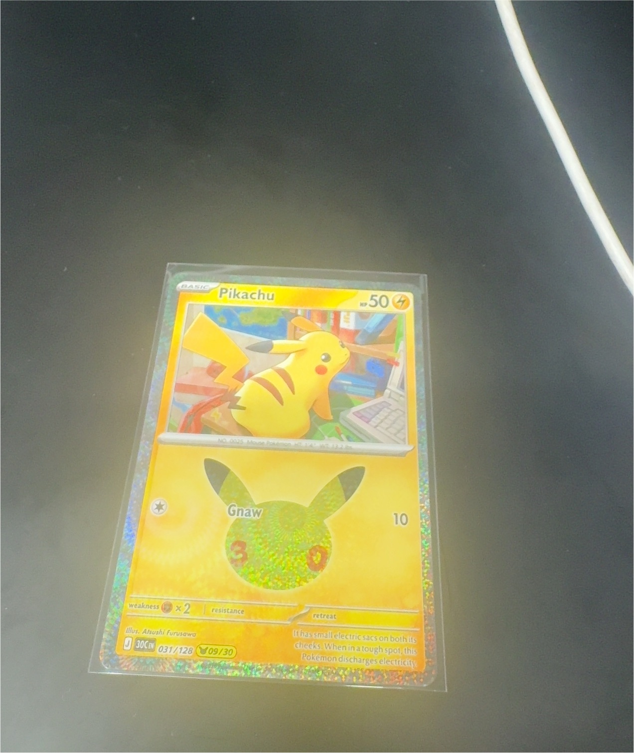 2021 Pokémon McDonald's 25th Anniversary #25 Pikachu — front