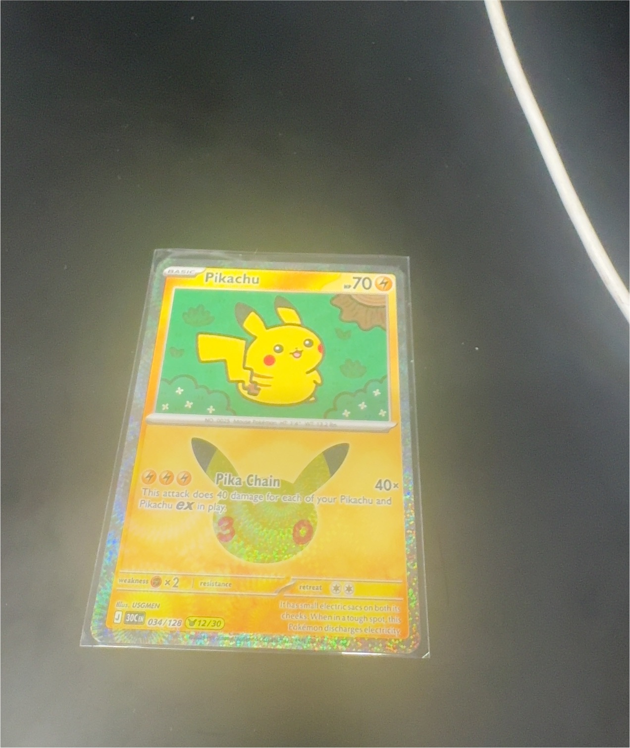 2023 Pokémon McDonald's Collection Pikachu #001 — front