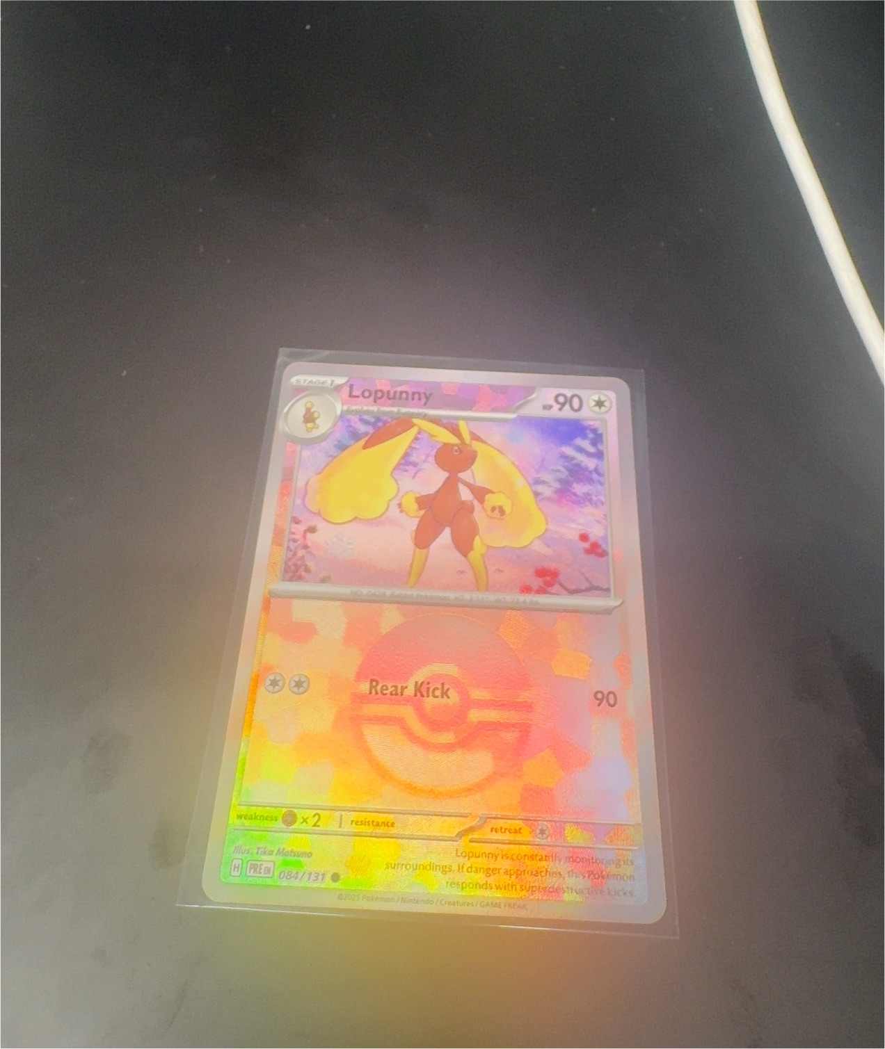 2025 Pokémon Mega Evolution #084 Lopunny — front