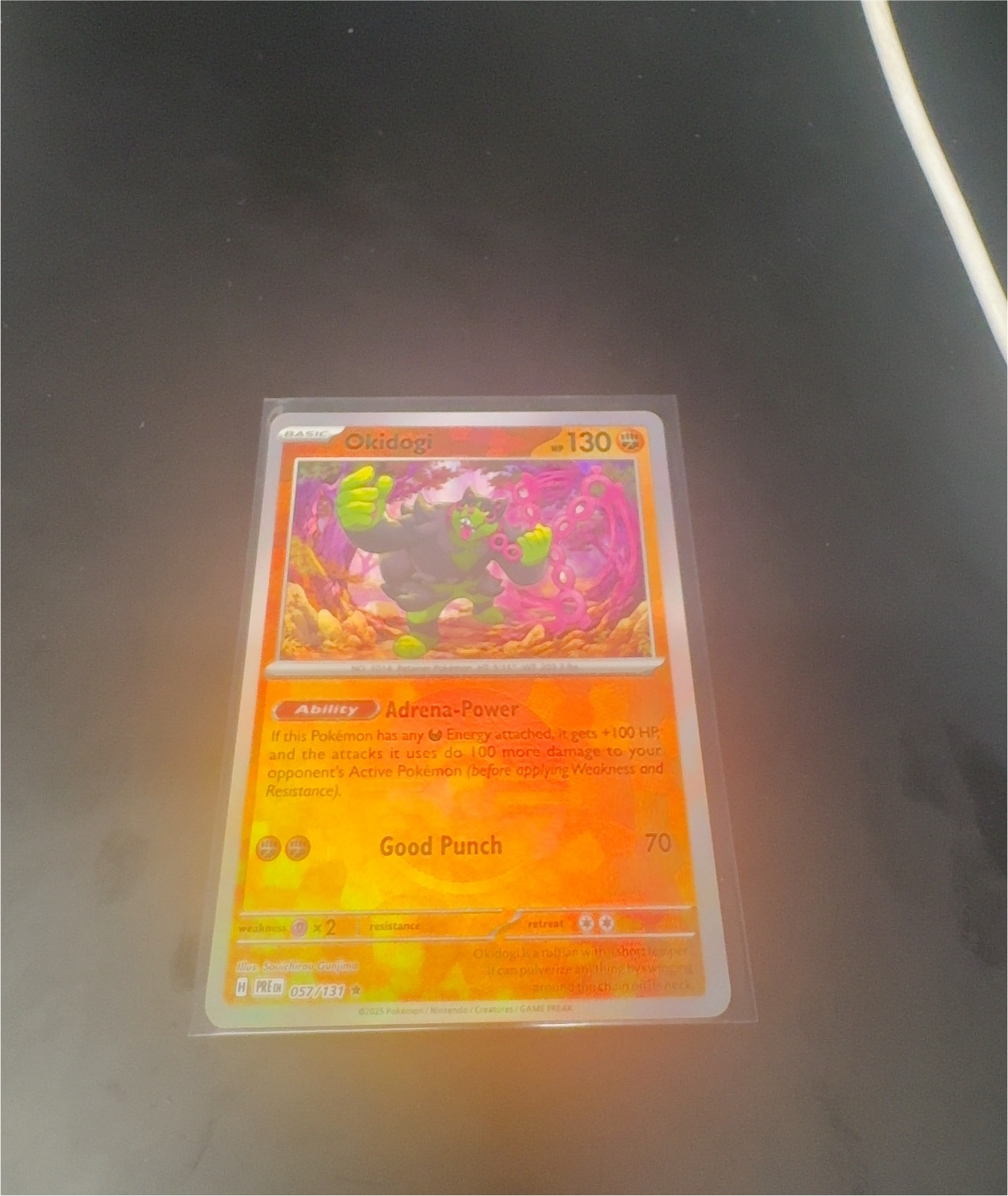 2025 Pokémon Mega Evolution #057 Okidogi — front
