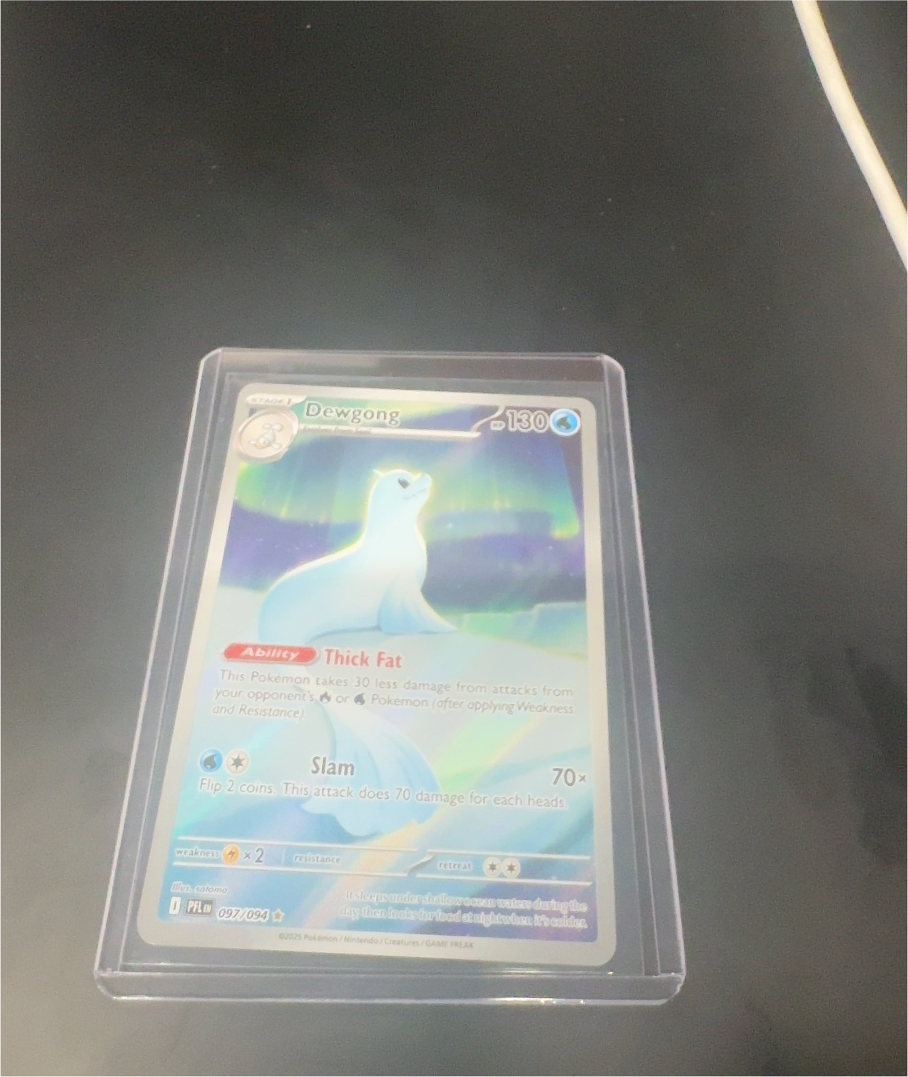 2025 Pokémon Phantasmal Flames #037 Dewgong — front