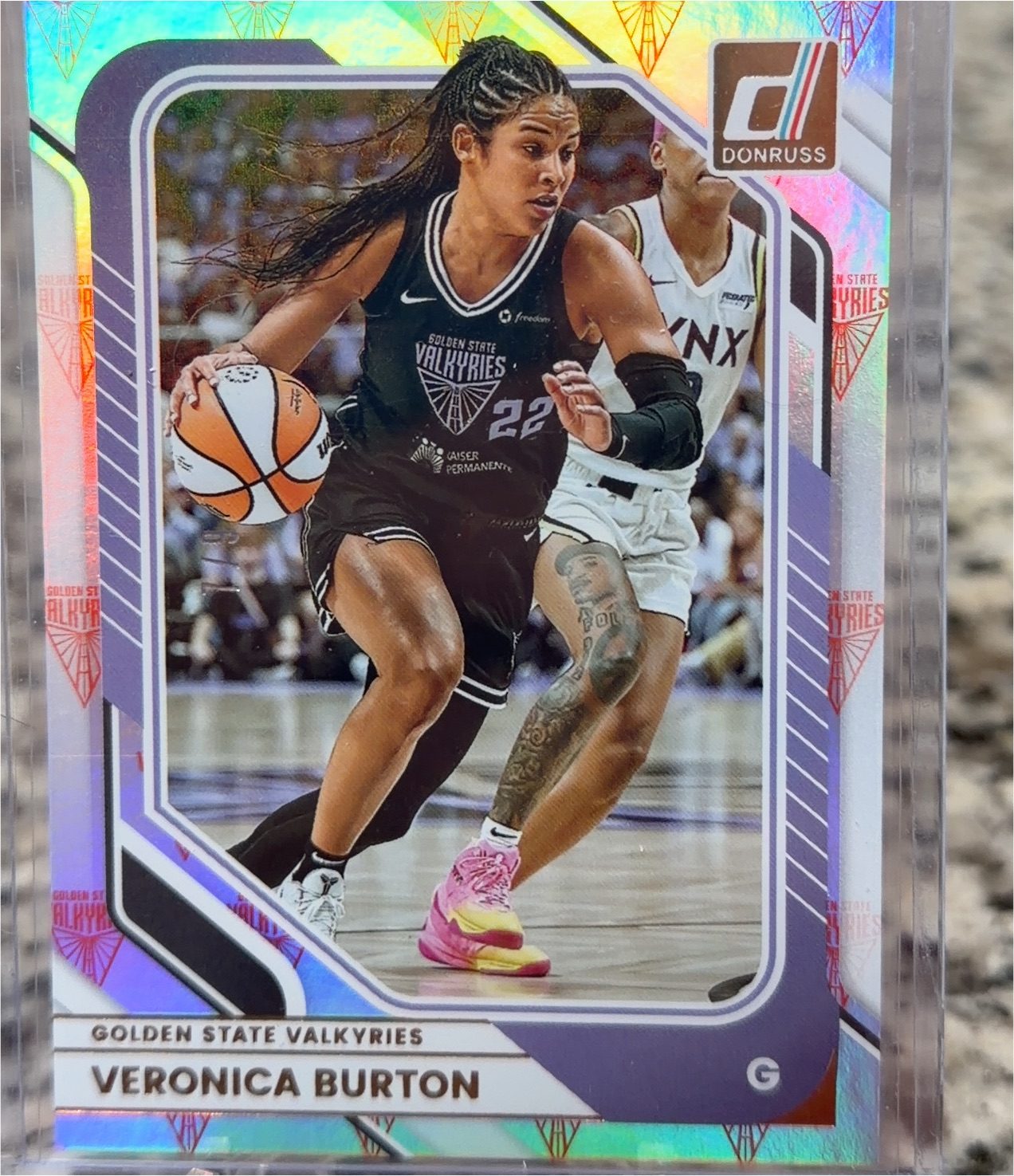 2025 Donruss WNBA Veronica Burton — front