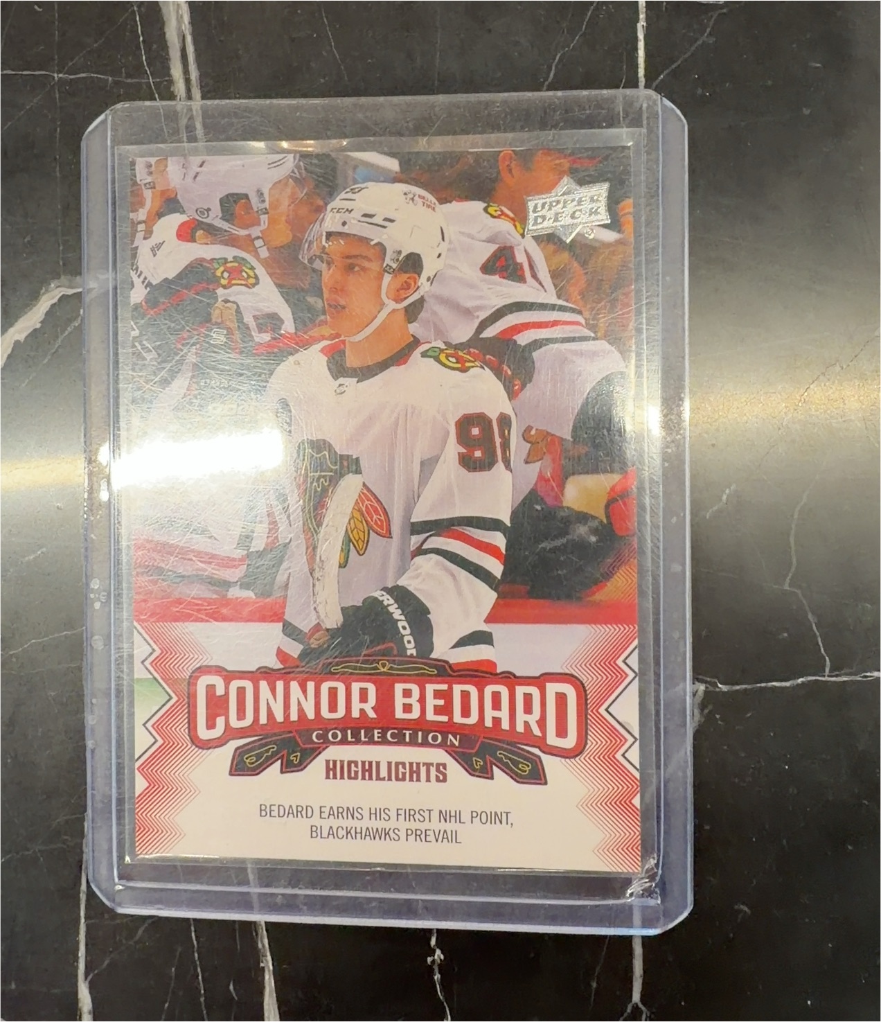 2023 Upper Deck Connor Bedard Collection Highlights Connor Bedard — front