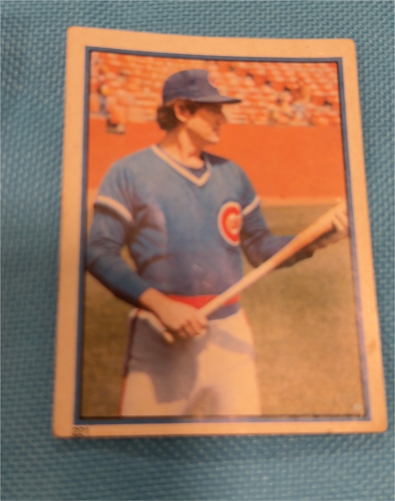 1953 Bowman Color Hank Sauer — front