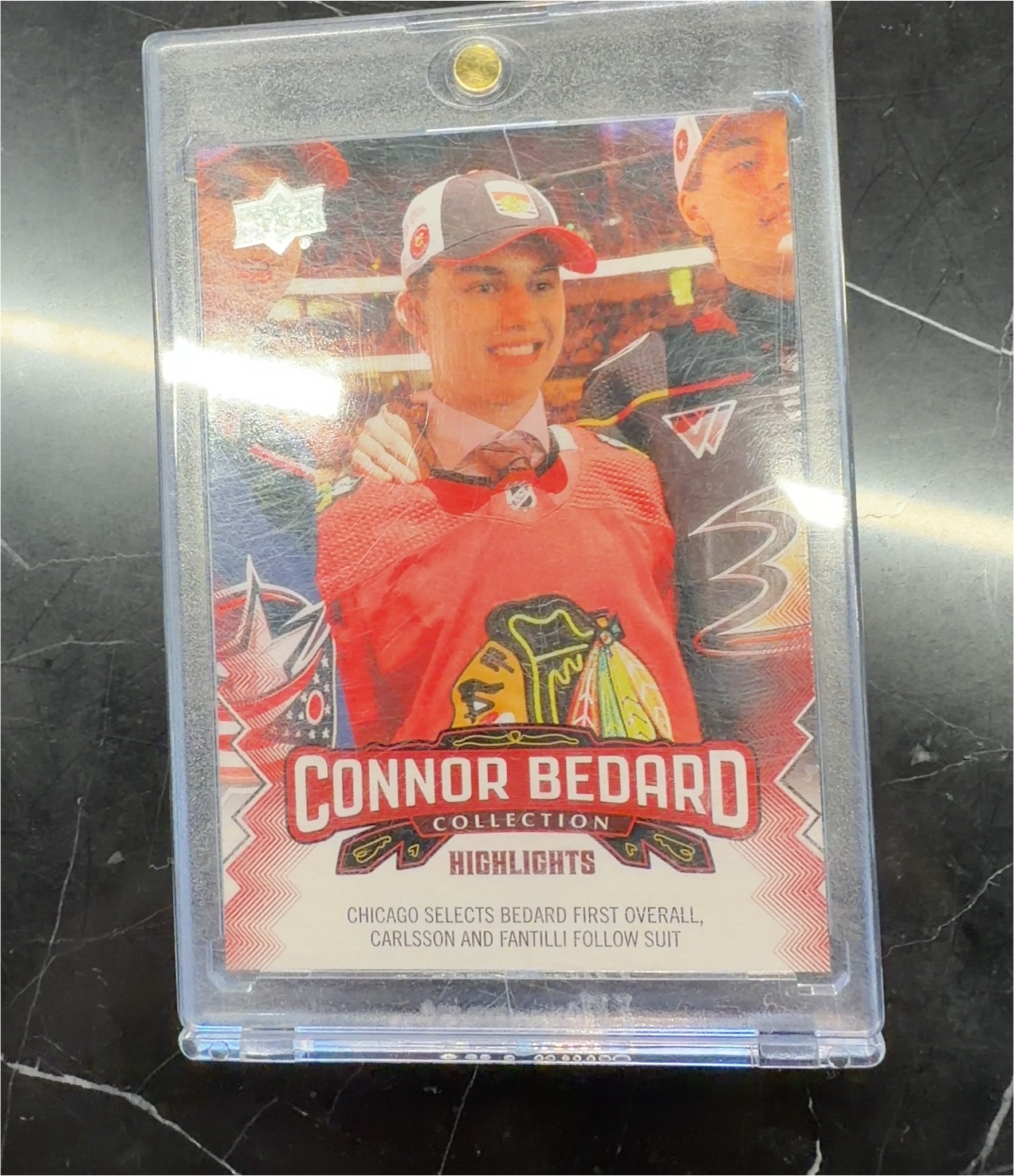 2023-24 Upper Deck Connor Bedard Collection Highlights #CBH-1 Connor Bedard — front