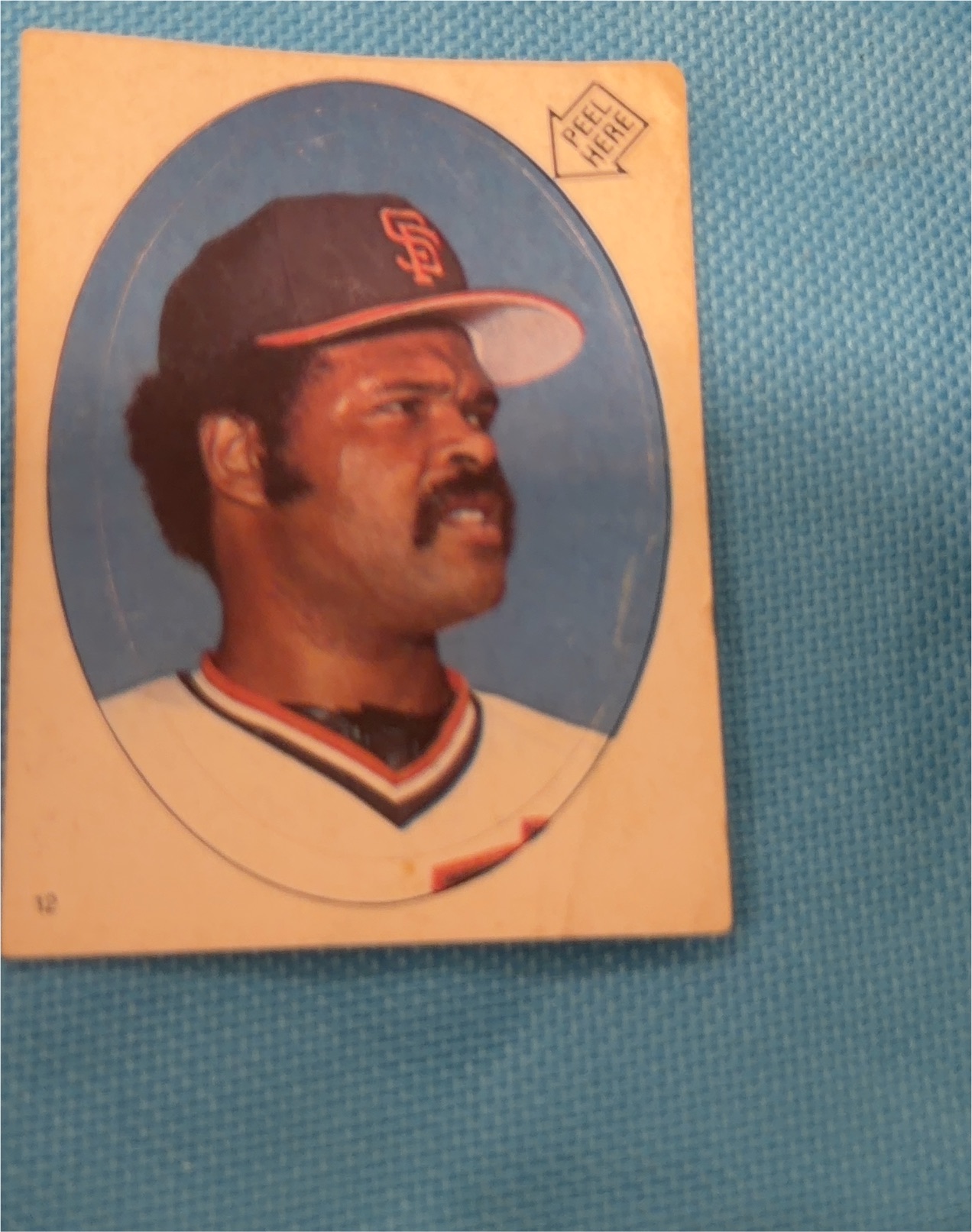 1967 Topps Rub-Offs #12 Willie McCovey — front