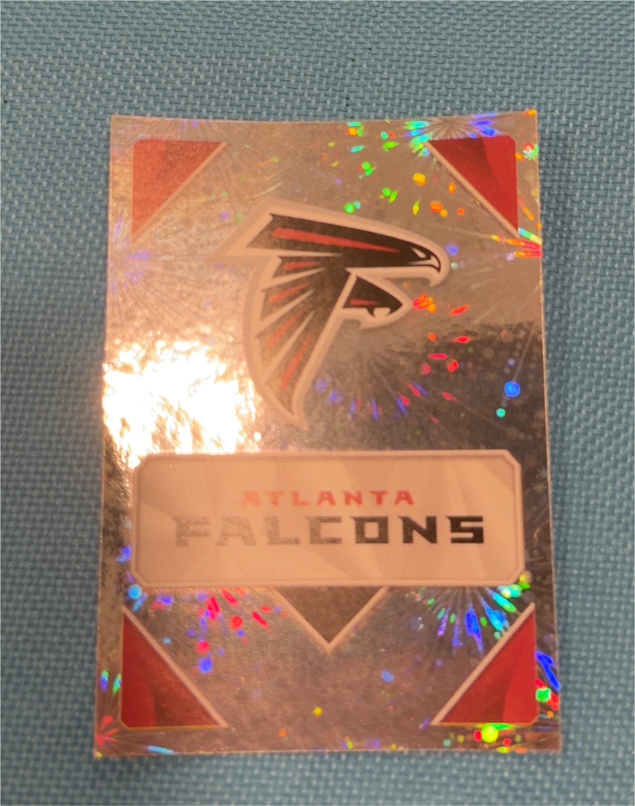 2021 Panini Prizm Team Logos Atlanta Falcons — front