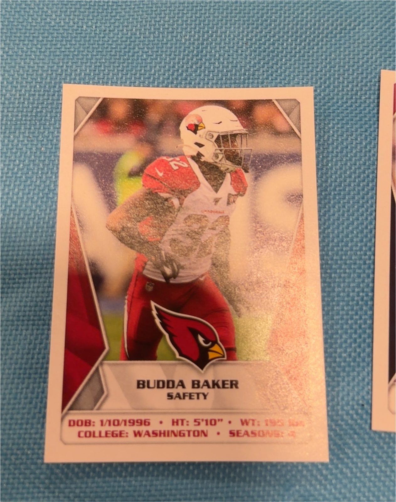 2017 Panini Score Budda Baker — front